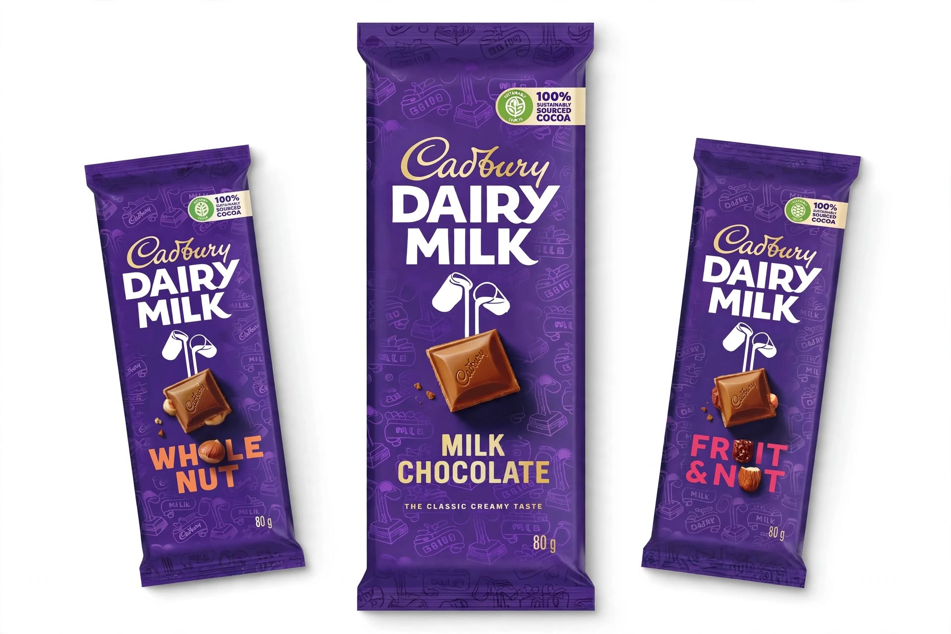 Cadbury Dairy Milk Slabs Assorted