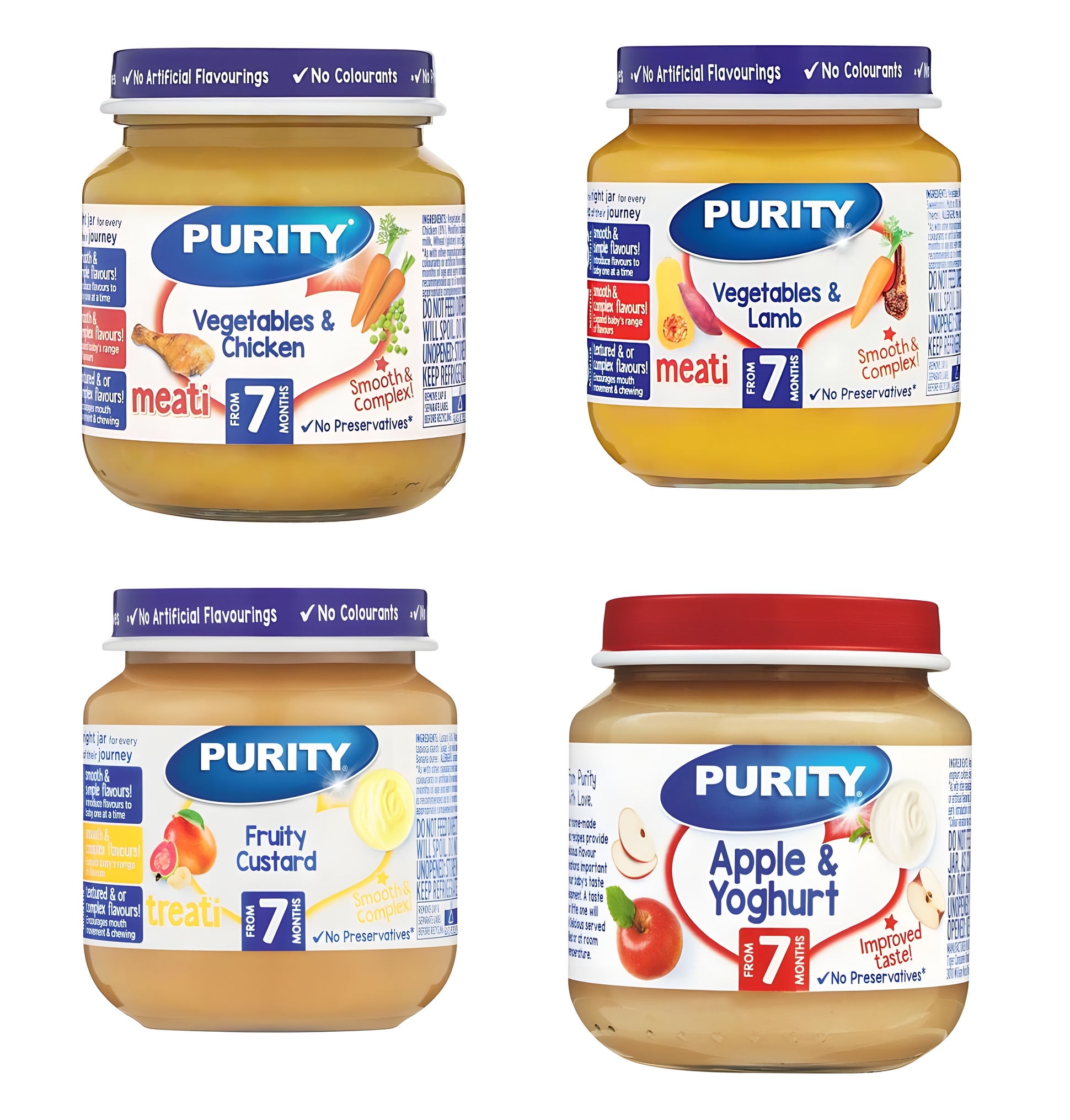 PURITY 2nd Foods — From 7 Months
