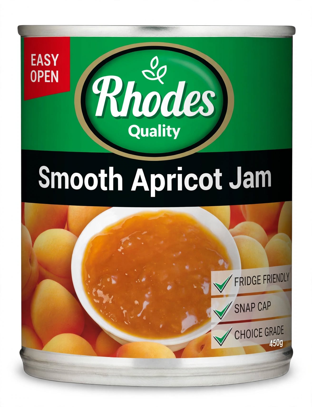 RHODES Smooth Apricot Jam