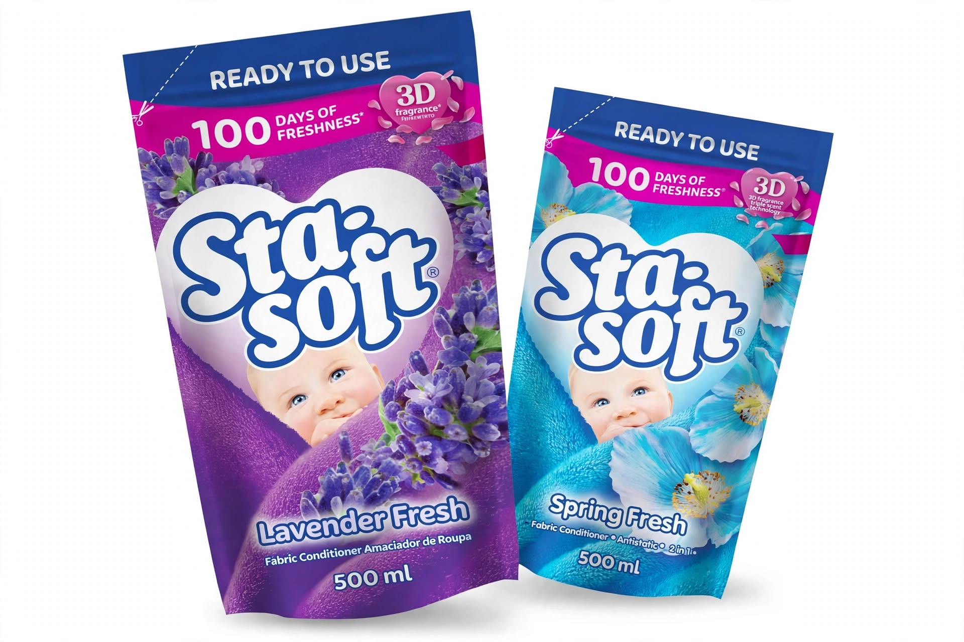 Sta-Soft Fabric Softener 500ml