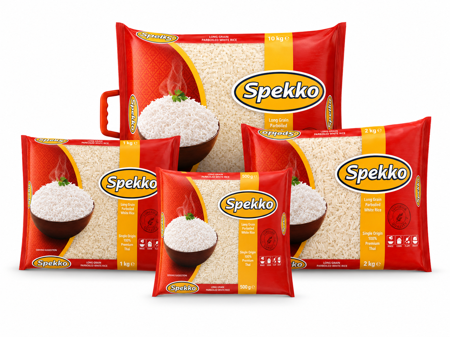 SPEKKO Long Grain Parboiled Rice