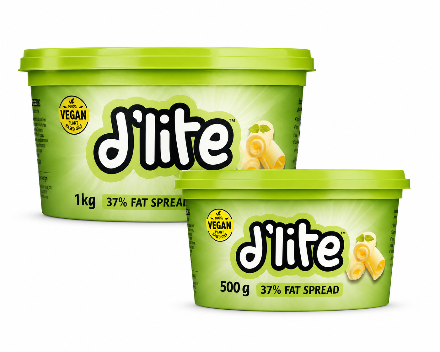 D’LITE 37% Fat Spread Tub