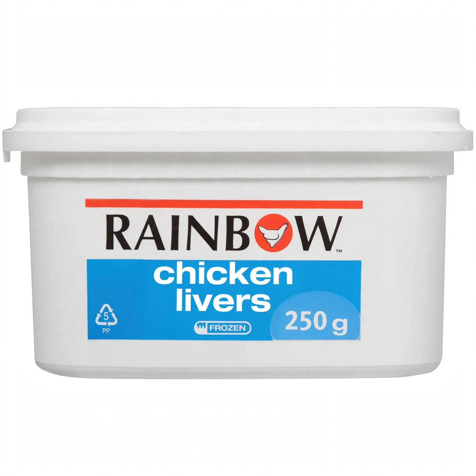 RAINBOW Chicken Livers Tub