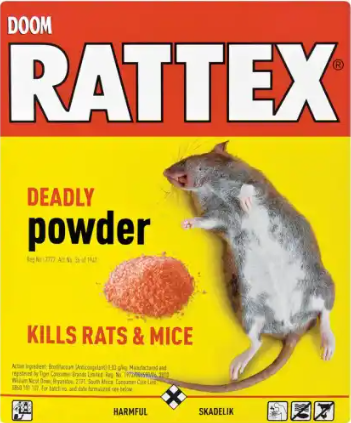Doom Rattex Rat Killer Deadly Pellets