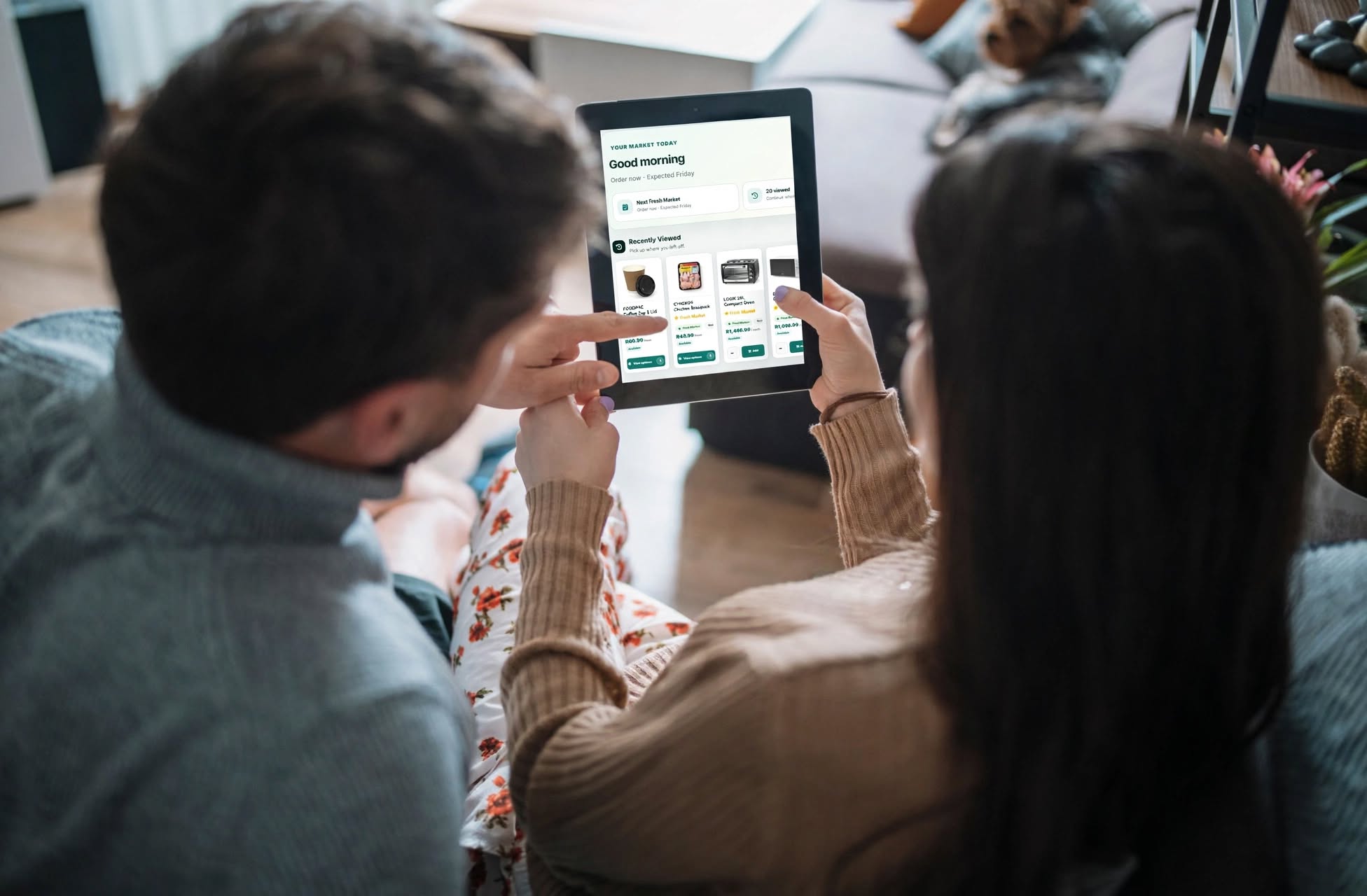 YOUR MARKET, NOW AT YOUR FINGERTIPS.