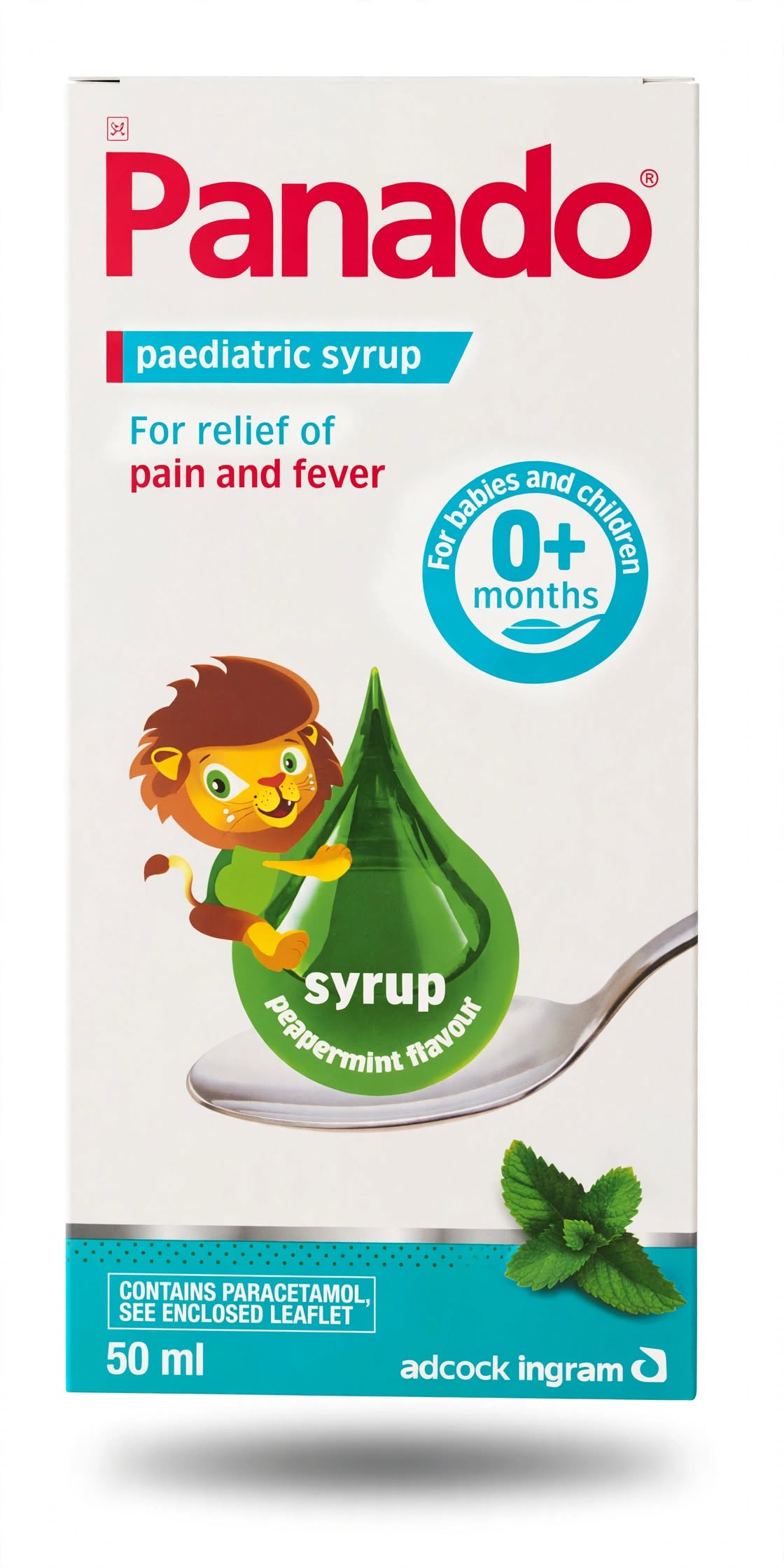 Peppermint Flavour 0+ months 50ml