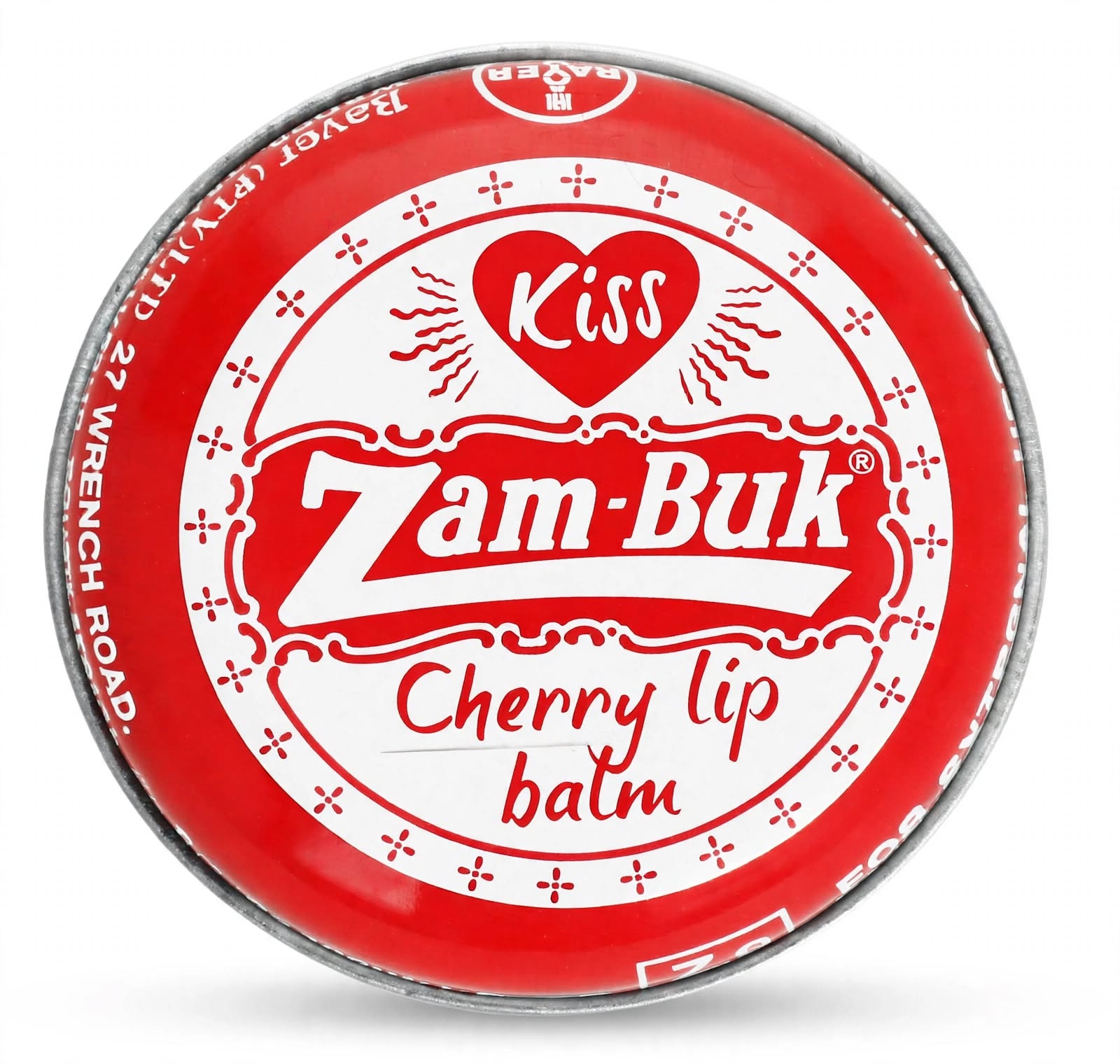 Zam-Buk Cherry Lip Balm - Kiss tin 7g