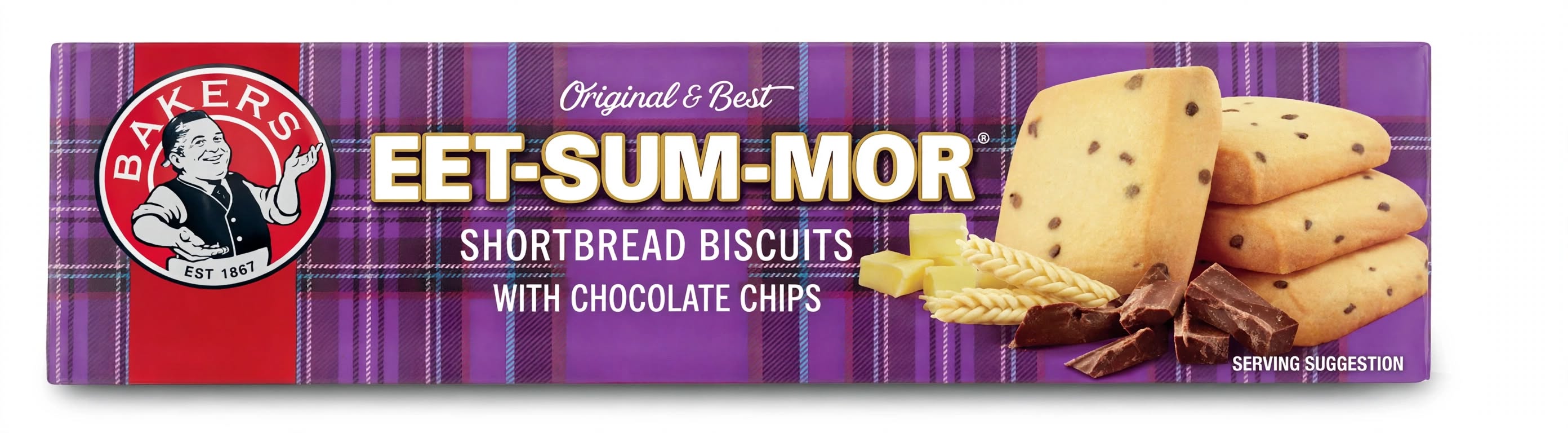 Shortbread Biscuits With Chocolate Chips 200g