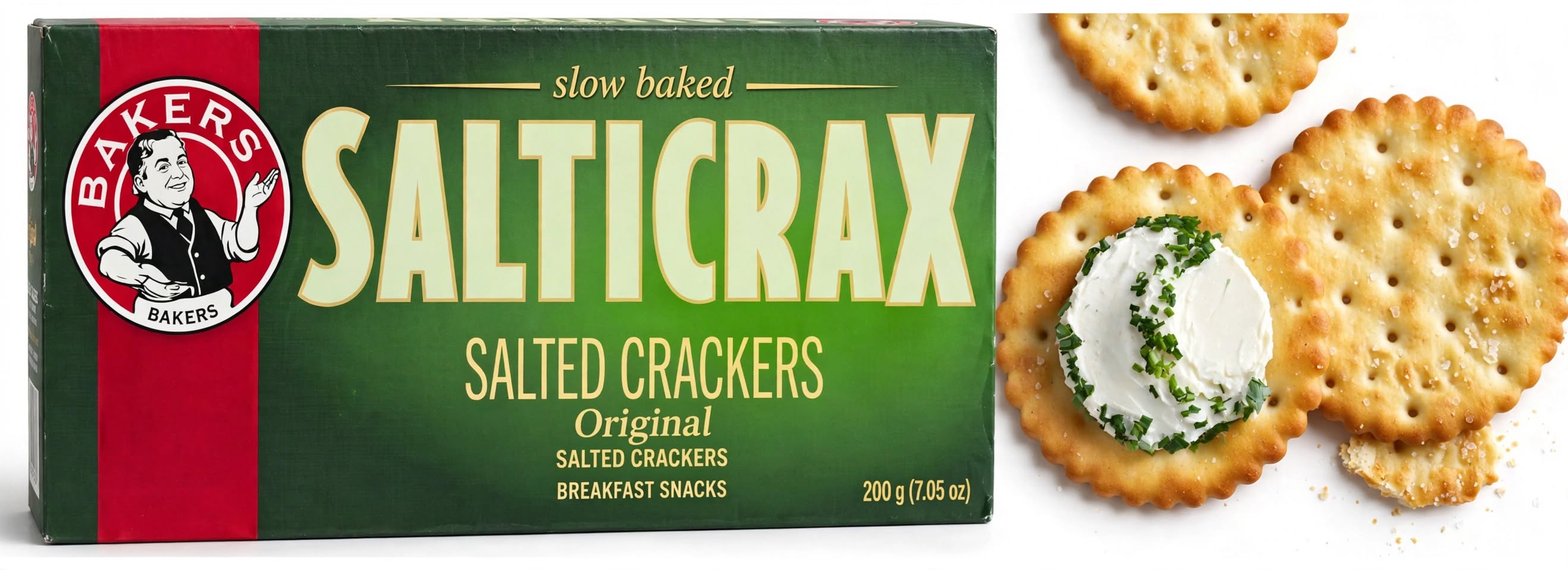 Original Salted Crackers 200g